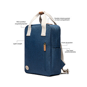 VINGA Sortino RCS backpack, blue