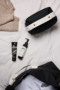 VINGA Sortino RCS toiletry bag, black