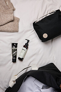 VINGA Sortino RCS toiletry bag, black