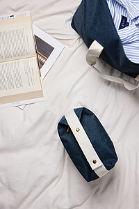 VINGA Sortino RCS toiletry bag, blue