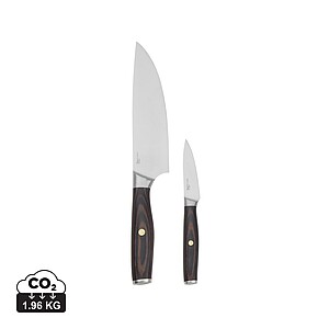 VINGA Tara RCS recycled steel chefs set, steel