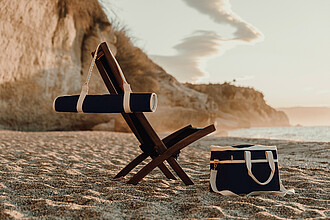 VINGA Volonne AWARE™ recycled canvas cooler basket