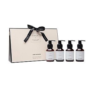 VINGA x TGL body and hand care gift set, white