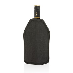 Vino AWARE™ RPET wine cooler sleeve, black