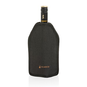 Vino AWARE™ RPET wine cooler sleeve, black