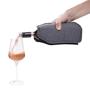 Vino AWARE™ RPET wine cooler sleeve, grey