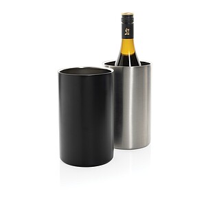 Vino RCS certified recycled stainless steel wine bucket, silver