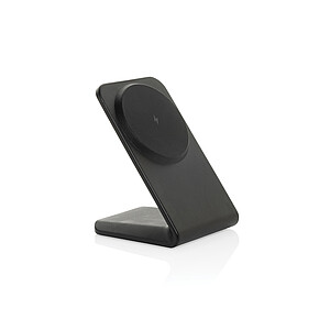 VoltPerch RCS recycled plastic 15W magnetic wireless charger, black