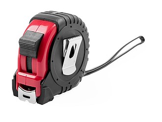 VULCANO tape measure 7,5 metres, red