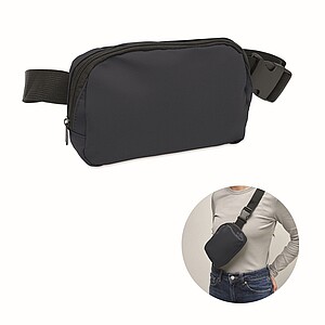 Waist bag in 210D polyester, french navy