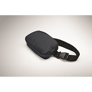 Waist bag in 210D polyester, french navy