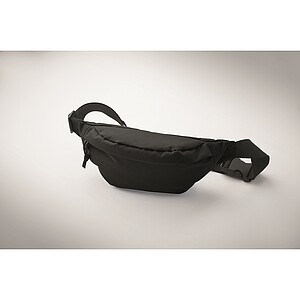 Waist bag in 600D RPET, black