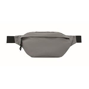 Waist bag in 600D RPET, stone grey
