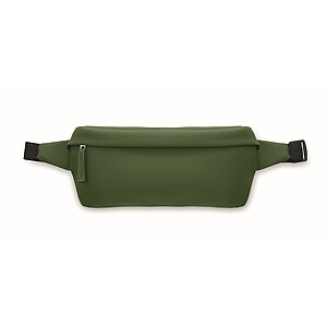 Waist pack in 600D RPET, dark green