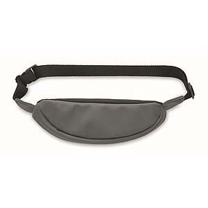 Waist pack in 600D RPET, stone grey