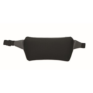 Waist pack in 600D RPET, stone grey