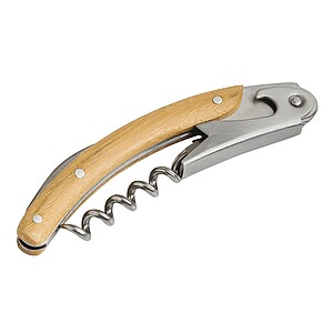 Waiters knife, brown, silver