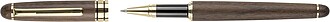 Walnut wooden pen set Adelina, brown