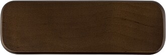 Walnut wooden twist ballpen Noa, brown