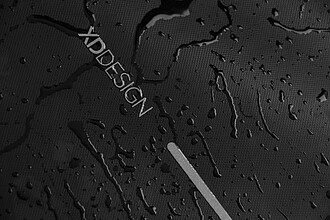 Water Resistant Weekend Bag, black, grey