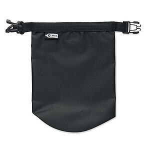 Waterproof bag 210T RPET 1,5L, black