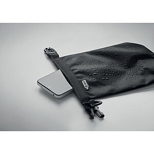 Waterproof bag 210T RPET 1,5L, black