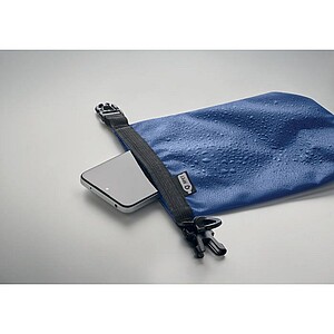 Waterproof bag 210T RPET 1,5L, royal blue