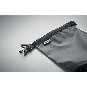 Waterproof bag 210T RPET 1,5L, stone grey