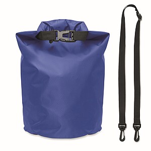 Waterproof bag 210T RPET 5L, royal blue