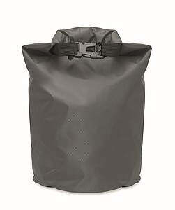 Waterproof bag 210T RPET 5L, stone grey