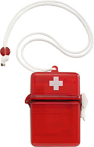Waterproof first aid kit Red