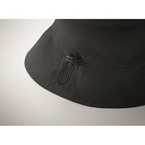 Waterproof fisherman hat, black
