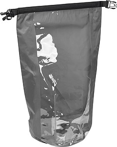 Waterproof messenger bag, grey