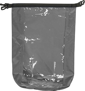 Waterproof messenger bag, grey