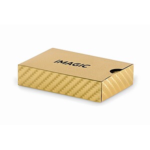 Waterproof playing cards, gold