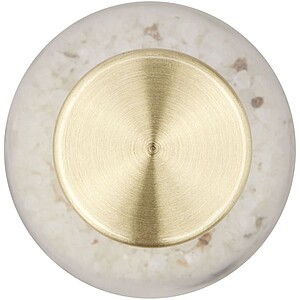 Wellmark Discovery 200 ml hand soap dispenser and 150 g scented candle set - dark amber fragrance