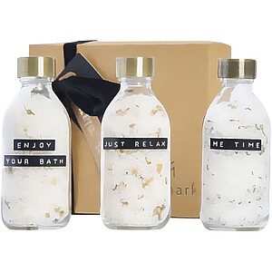 Wellmark Just Relax 3-piece 200 ml bath salt gift set