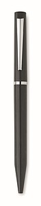 Wheat straw/ABS twist pen, black