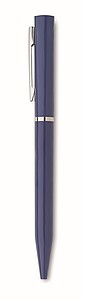Wheat straw/ABS twist pen, blue