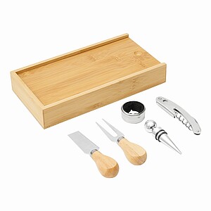 Wine and cheese set BAMBOO WINE