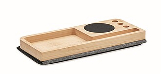 Wireless charger and desk organizer