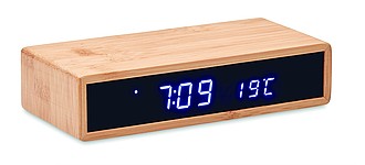 Wireless charger in bamboo