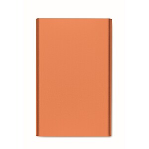 Wireless charger power bank, orange
