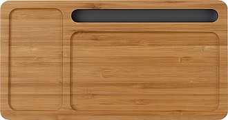 Wireless charging desk pad
