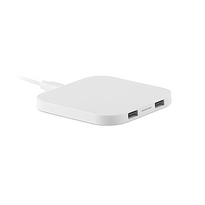 Wireless charging pad with HUB