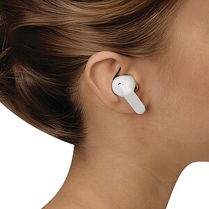 Wireless in-ear headphones, white|black