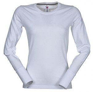 Women’s long-sleeved t-shirt PAYPER PINETA LADY, white, L