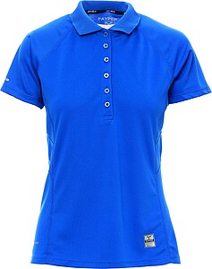 Women’ s short-sleeved polo shirt PAYPER TRAINING LADY, royal blue, size S