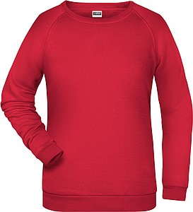 Women s sweatshirt James Nicholson, red, L