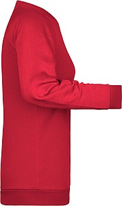 Women s sweatshirt James Nicholson, red, L